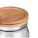 ESTIA ΔΟΧΕΙΟ ΑΠΟΘΗΚΕΥΣΗΣ ALLURE ΓΥΑΛΙΝΟ 750ml ΜΕ ΚΛΙΠ ΚΑΠΑΚΙ