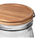 ESTIA ΔΟΧΕΙΟ ΑΠΟΘΗΚΕΥΣΗΣ ALLURE ΓΥΑΛΙΝΟ 1000ml ΜΕ ΚΛΙΠ ΚΑΠΑΚΙ