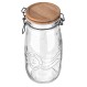 ESTIA ΔΟΧΕΙΟ ΑΠΟΘΗΚΕΥΣΗΣ ALLURE ΓΥΑΛΙΝΟ 2000ml ΜΕ ΚΛΙΠ ΚΑΠΑΚΙ