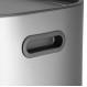 ESTIA ΚΑΔΟΣ ΑΠΟΡΡΙΜΑΤΩΝ DUOPRIME SOFT CLOSE 60lt ΜΕ ΔΥΟ ΔΟΧΕΙΑ 30&30lt INOX