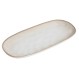 ESTIA ΠΙΑΤΕΛΑ ΟΒΑΛ VIGNETTE STONEWARE 31cm IVORY