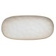 ESTIA ΠΙΑΤΕΛΑ ΟΒΑΛ VIGNETTE STONEWARE 31cm IVORY