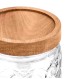 ESTIA ΔΟΧΕΙΟ ΑΠΟΘΗΚΕΥΣΗΣ ALLURE ΓΥΑΛΙΝΟ 500ml 11x10cm ΑΝΑΓΛΥΦΟ