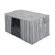 ESTIA ΘΗΚΗ ΑΠΟΘΗΚΕΥΣΗΣ NON WOVEN ΥΦΑΣΜΑΤΙΝΗ 50x40x30cm ΜΕ ΠΑΡΑΘΥΡΟ IVORY