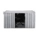 ESTIA ΘΗΚΗ ΑΠΟΘΗΚΕΥΣΗΣ NON WOVEN ΥΦΑΣΜΑΤΙΝΗ 50x40x30cm ΜΕ ΠΑΡΑΘΥΡΟ IVORY