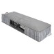 ESTIA ΘΗΚΗ ΑΠΟΘΗΚΕΥΣΗΣ NON WOVEN ΥΦΑΣΜΑΤΙΝΗ 100x50x20cm ΜΕ ΠΑΡΑΘΥΡΟ IVORY