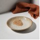 ESTIA ΠΙΑΤΟ ΒΑΘΥ VIGNETTE STONEWARE 23cm IVORY
