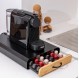 ESTIA ΘΗΚΗ ΓΙΑ ΚΑΨΟΥΛΕΣ ESPRESSO BAMBOO ESSENTIALS ΜΕΤΑΛΛΙΚΗ ΣΥΡΤΑΡΩΤΗ 60 ΘΕΣΕΩΝ ΜΑΥΡΗ