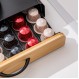 ESTIA ΘΗΚΗ ΓΙΑ ΚΑΨΟΥΛΕΣ ESPRESSO BAMBOO ESSENTIALS ΜΕΤΑΛΛΙΚΗ ΣΥΡΤΑΡΩΤΗ 60 ΘΕΣΕΩΝ ΜΑΥΡΗ