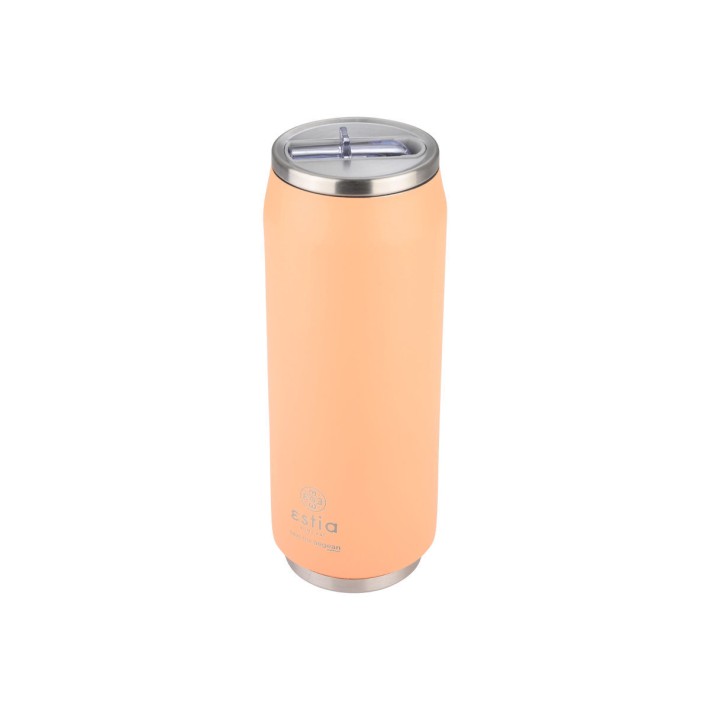 ESTIA ΘΕΡΜΟΣ TRAVEL CUP SAVE THE AEGEAN 500ml PEACH FUZZ