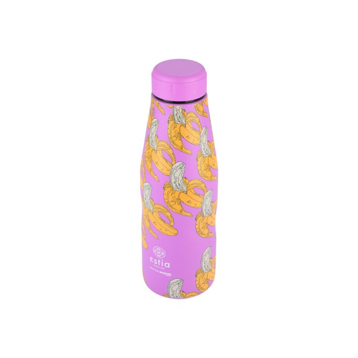 ESTIA ΘΕΡΜΟΣ TRAVEL FLASK SAVE THE AEGEAN 500ml BANANA SWIRL