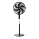 ESTIA ΑΝΕΜΙΣΤΗΡΑΣ ΣΤΑΝΤ ΕΠΙΔΑΠΕΔΙΟΣ AITHER 45cm 75w ΜΑΥΡΟΣ