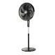 ESTIA ΑΝΕΜΙΣΤΗΡΑΣ ΣΤΑΝΤ ΕΠΙΔΑΠΕΔΙΟΣ AITHER 45cm 75w ΜΑΥΡΟΣ
