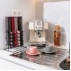 ESTIA ΒΑΣΗ ΓΙΑ ΚΑΨΟΥΛΕΣ & ΣΥΣΚΕΥΑΣΙΕΣ ESPRESSO METAL BLACK ΜΕΤΑΛΛΙΚΗ ΔΙΠΛΗΣ ΟΨΕΩΣ ΜΑΥΡΗ