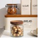 ESTIA ΔΟΧΕΙΟ ΑΠΟΘΗΚΕΥΣΗΣ ALLURE ΓΥΑΛΙΝΟ 500ml 11x10cm ΑΝΑΓΛΥΦΟ