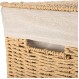 ESTIA ΚΑΛΑΘΙ ΑΠΛΥΤΩΝ BOTANICA 38x22x55cm ME ΕΣΩΤΕΡΙΚΗ ΕΠΕΝΔΥΣΗ & ΚΑΠΑΚΙ ΟΡΘΟΓΩΝΙΟ