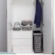 ESTIA ΚΑΛΑΘΙ ΑΠΛΥΤΩΝ NEST 37x22x55cm 2 ΘΕΣΕΩΝ ΜΑΥΡΟ
