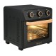 ESTIA ΦΡΙΤΕΖΑ ΑΕΡΟΣ OAK 1400w 12lt ΜΕ 4 ΛΕΙΤΟΥΡΓΕΙΕΣ ΨΗΣΙΜΑΤΟΣ ΜΑΥΡΟ
