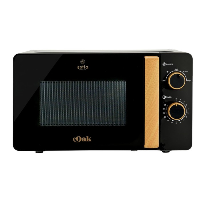 ESTIA ΦΟΥΡΝΟΣ ΜΙΚΡΟΚΥΜΑΤΩΝ OAK 7000w 20lt ΜΑΥΡΟ