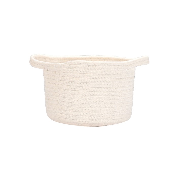 ESTIA ΚΑΛΑΘΙ ΚΡΕΜΑΣΤΟ BLANCA 20x20x15cm ΛΕΥΚΟ
