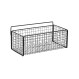 ESTIA ΚΑΛΑΘΙ ΟΡΓΑΝΩΣΗΣ CAGE ΚΡΕΜΑΣΤΟ ΜΕΤΑΛΛΙΚΟ 36x15x13cm ΜΑΥΡΟ