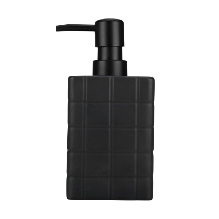 ESTIA ΑΝΤΛΙΑ ΣΑΠΟΥΝΙΟΥ TILES ΚΕΡΑΜΙΚΗ 450ml 7.5x15cm ΜΑΥΡΗ