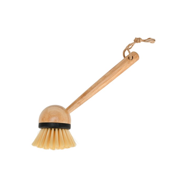 ESTIA ΒΟΥΡΤΣΑ ΚΑΘΑΡΙΣΜΟΥ ΠΙΑΤΩΝ ΧΕΙΡΟΣ BAMBOO ESSENTIALS 22.5x7cm