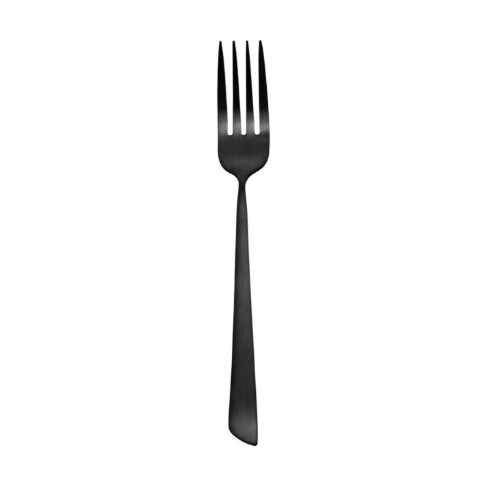 ESTIA ΠΙΡΟΥΝΙ ΦΑΓΗΤΟΥ EDGE BLACK ΑΝΟΞΕΙΔΩΤΟ ΑΤΣΑΛΙ 18/0 ΜΑΥΡΟ MAT