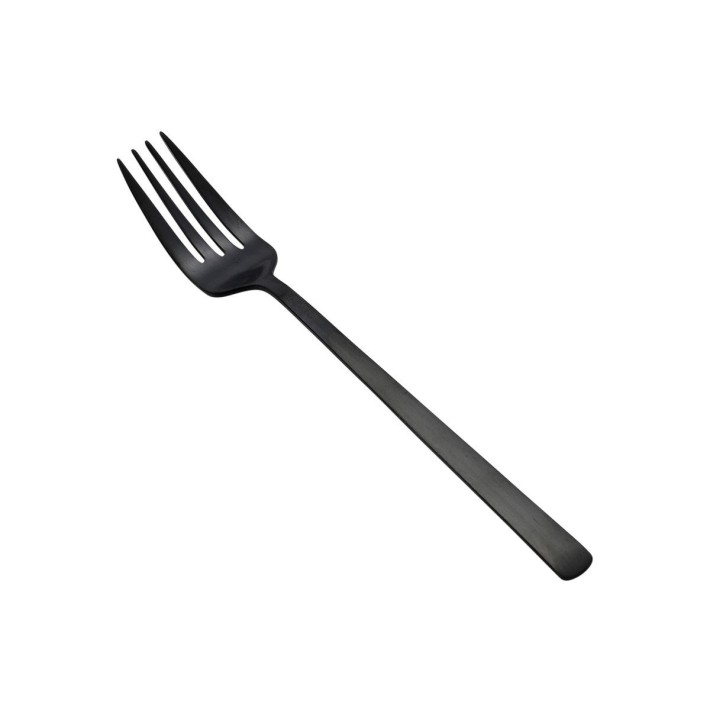 ESTIA ΠΙΡΟΥΝΙ ΓΛΥΚΟΥ PRESTIGE BLACK ΑΝΟΞΕΙΔΩΤΟ ΑΤΣΑΛΙ 18/0 ΜΑΥΡΟ MAT