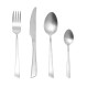 ESTIA ΣΕΤ ΜΑΧΑΙΡΟΠΙΡΟΥΝΑ EDGE SILVER ΑΝΟΞΕΙΔΩΤΟ ΑΤΣΑΛΙ 18/0 MAT 24 ΤΕΜ.