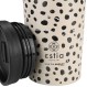 ESTIA ΘΕΡΜΟΣ TRAVEL MUG SAVE THE AEGEAN 350ml LEOPARD TAUPE