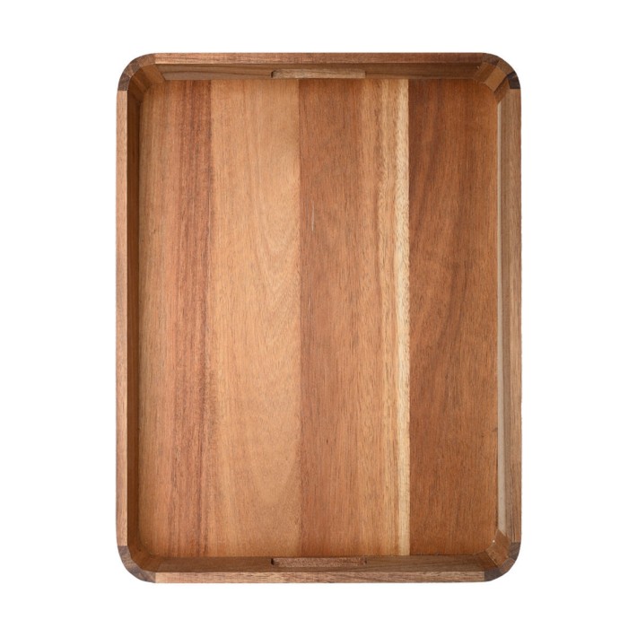ESTIA ΔΙΣΚΟΣ ΣΕΡΒΙΡΙΣΜΑΤΟΣ ALLURE ΟΡΘΟΓΩΝΙΟΣ 42x32x5cm ΜΕ ΛΑΒΕΣ ΜΕΤΑΦΟΡΑΣ