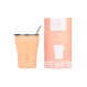 ESTIA ΘΕΡΜΟΣ COFFEE MUG SAVE THE AEGEAN 350ml PEACH FUZZ