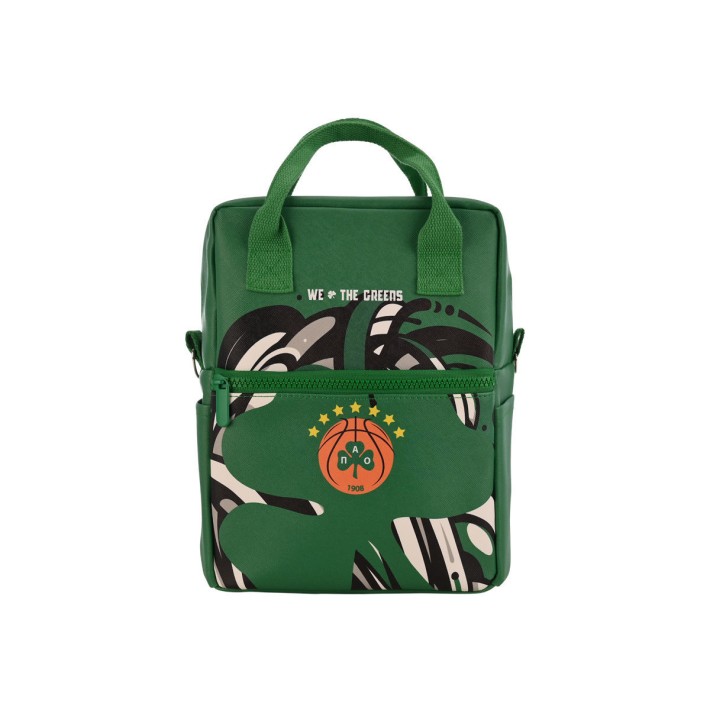 ESTIA ΤΣΑΝΤΑ ΦΑΓΗΤΟΥ ΙΣΟΘΕΡΜΙΚΗ 7lt PANATHINAIKOS BC EDITION WE THE GREENS