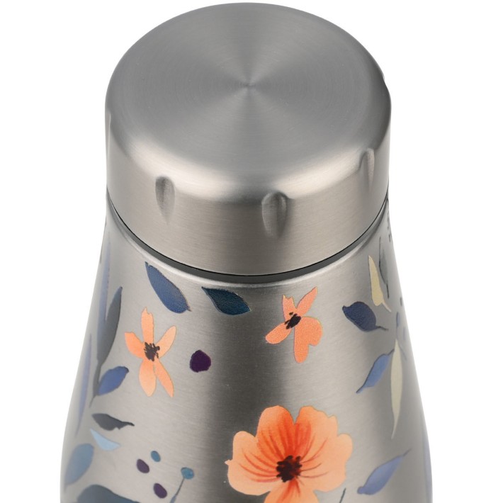 ESTIA ΘΕΡΜΟΣ TRAVEL FLASK SAVE THE AEGEAN 500ml SILVER BOTANIC