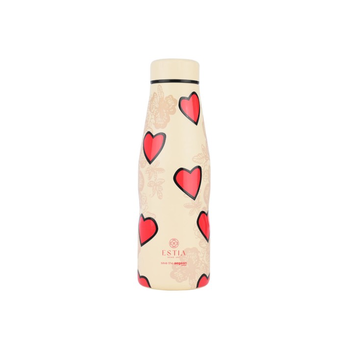 ESTIA ΘΕΡΜΟΣ TRAVEL FLASK SAVE THE AEGEAN 500ml TENDER LACE