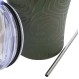 ESTIA ΘΕΡΜΟΣ COFFEE MUG SAVE THE AEGEAN 350ml OLIVE FLOW