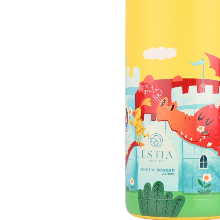 ESTIA ΘΕΡΜΟΣ ΠΑΙΔΙΚΟ WONDER BOTTLE SAVE THE AEGEAN 500ml FORTRESS DRAGON