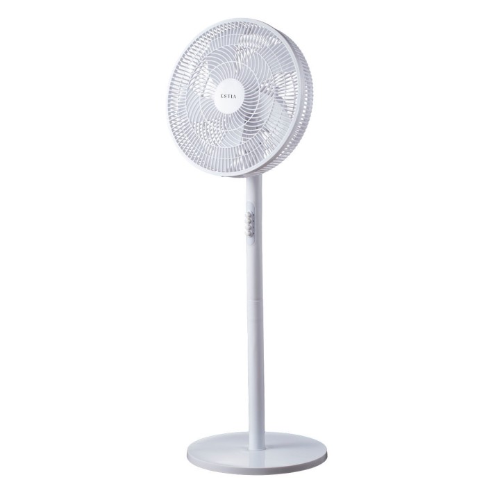 ESTIA ΑΝΕΜΙΣΤΗΡΑΣ ΣΤΑΝΤ ΕΠΙΔΑΠΕΔΙΟΣ AURAFLOW 40cm 50w ΛΕΥΚΟΣ