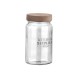 ESTIA ΔΟΧΕΙΟ ΑΠΟΘΗΚΕΥΣΗΣ ALLURE ΓΥΑΛΙΝΟ 1000ml 10x10x18cm