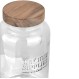 ESTIA ΔΟΧΕΙΟ ΑΠΟΘΗΚΕΥΣΗΣ ALLURE ΓΥΑΛΙΝΟ 2000ml 12x12x21.6cm