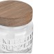 ESTIA ΔΟΧΕΙΟ ΑΠΟΘΗΚΕΥΣΗΣ ALLURE ΓΥΑΛΙΝΟ 500ml 10x10x11cm