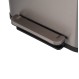 ESTIA ΚΑΔΟΣ ΑΠΟΡΡΙΜΑΤΩΝ FLATOP SOFT CLOSE 50lt ΜΑΤ ΙΝΟΞ