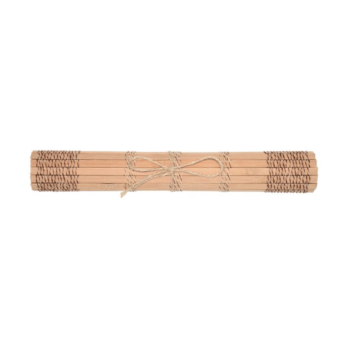 ESTIA ΣΟΥΠΛΑ BAMBOO ESSENTIALS 45x30cm ΚΑΦΕ