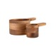ESTIA ΞΥΛΙΝΗ ΜΕΖΟΥΡΑ ΚΟΥΖΙΝΑΣ ALLURE 13,7CM & 9,4CM ΣΕΤ