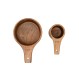 ESTIA ΞΥΛΙΝΗ ΜΕΖΟΥΡΑ ΚΟΥΖΙΝΑΣ ALLURE 13,7CM & 9,4CM ΣΕΤ