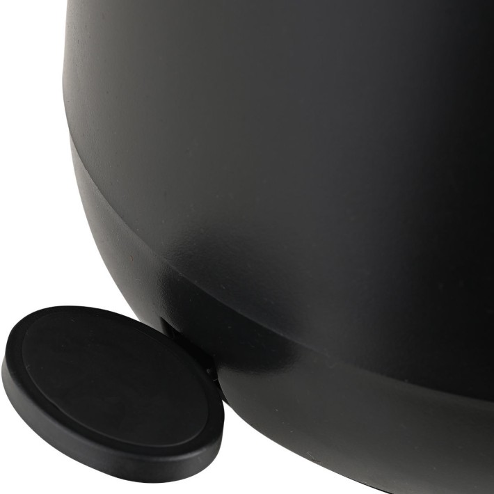 ESTIA ΧΑΡΤΟΔΟΧΕΙΟ ΜΠΑΝΙΟΥ FJORD SOFT CLOSE 5lt BLACK