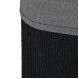 ESTIA ΚΑΛΑΘΙ ΑΠΛΥΤΩΝ BAMBOO ESSENTIALS 60LT ΠΤΥΣΣΟΜΕΝΟ ΟΡΘΟΓΩΝΙΟ ΜΑΥΡΟ ΝΕΑ ΠΛΕΞΗ