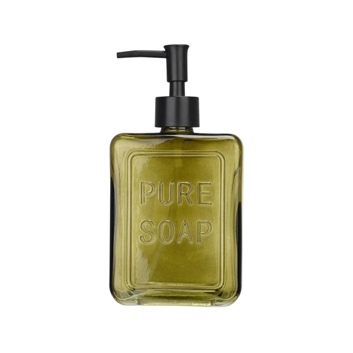 ESTIA ΑΝΤΛΙΑ ΣΑΠΟΥΝΙΟΥ PURE SOAP ΓΥΑΛΙΝΗ 520ml ΠΡΑΣΙΝΗ