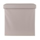 ESTIA ΣΚΑΜΠΟ CUBE LEATHER ΜΕ ΑΠΟΘΗΚΕΥΤΙΚΟ ΧΩΡΟ TAUPE